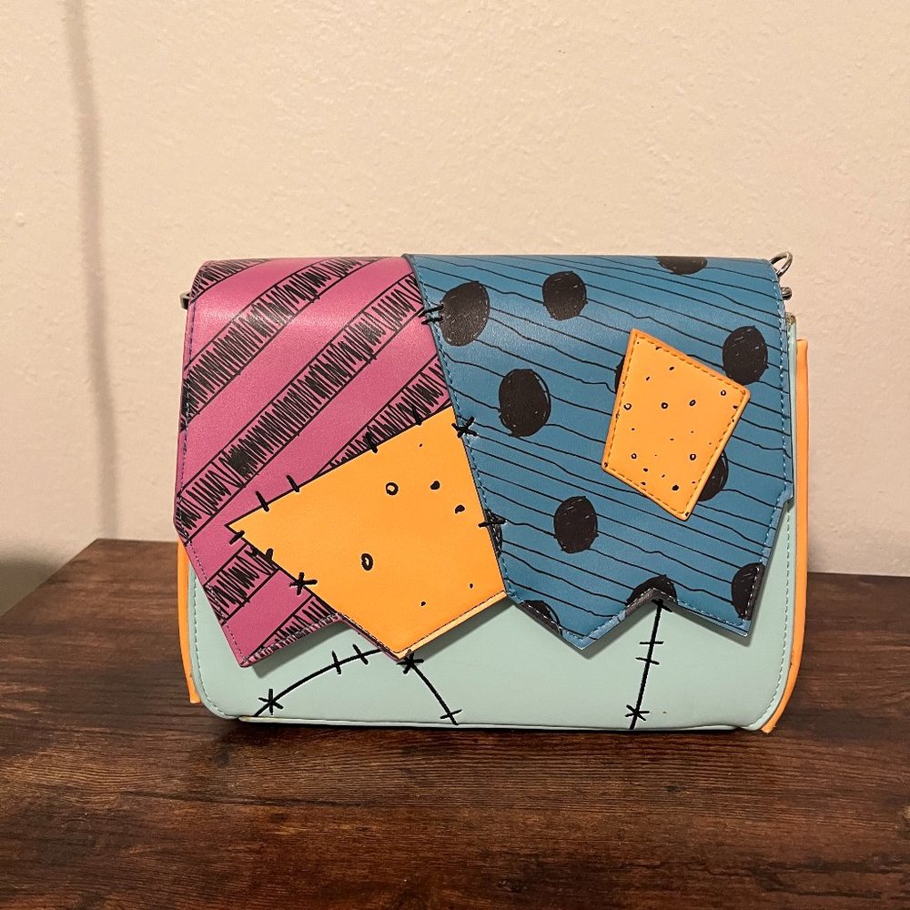 Loungefly Sally Patchwork Crossbody Bag